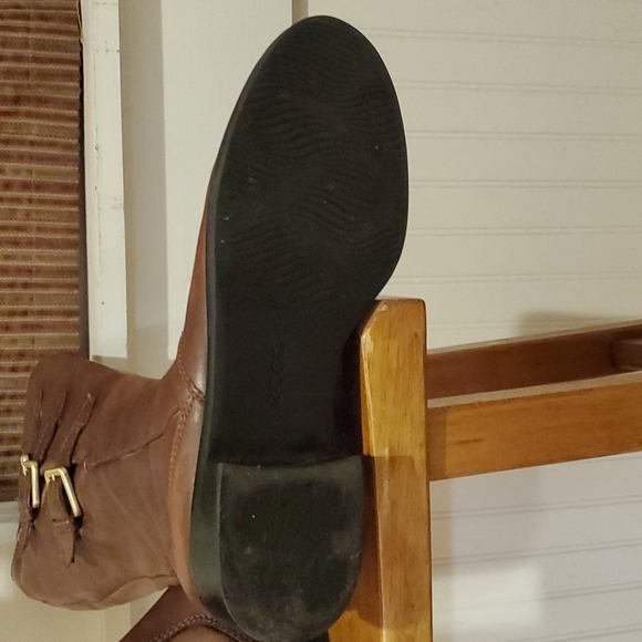 Ecco Shoes Ecco Hobart Brown Leather Boot Poshmark